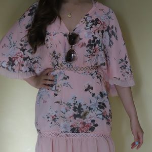 Parisian floral dress